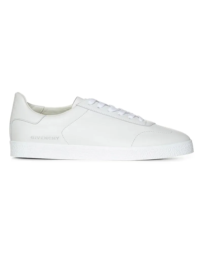 Givenchy Town' Leder niedrige Turnschuhe White