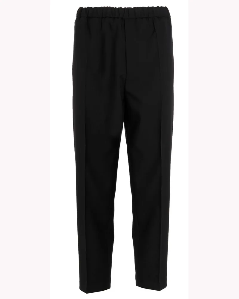 Jil Sander Gabardine Hosen Blau