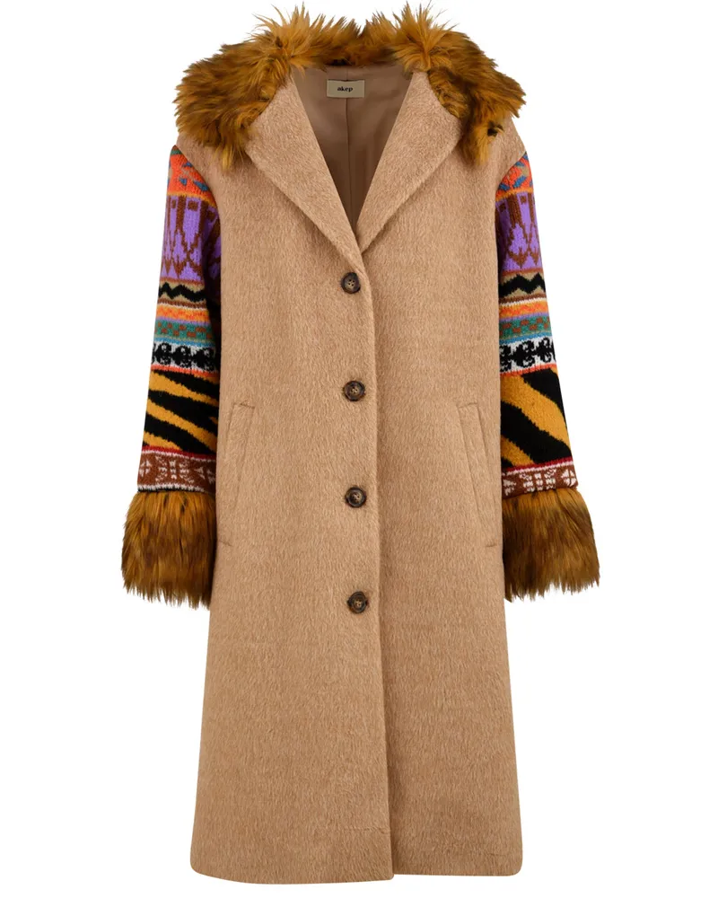 AKEP Coats Kamel Camel