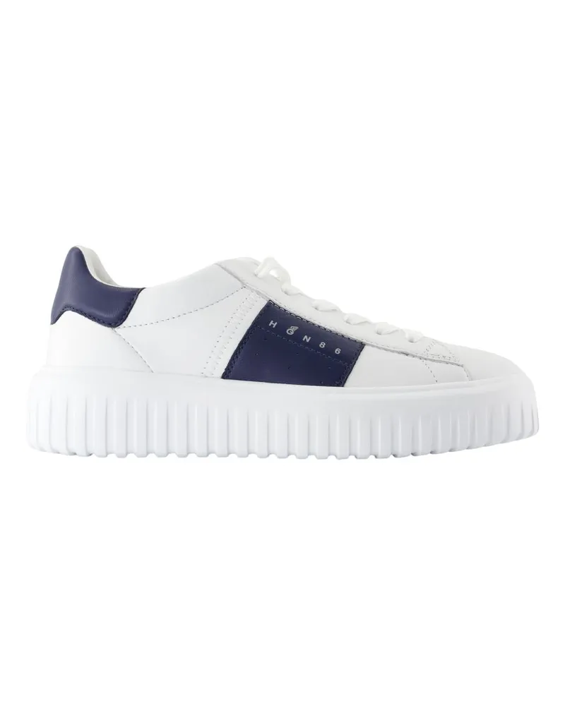 Hogan H Stripes Sneakers  Leder Weiß White