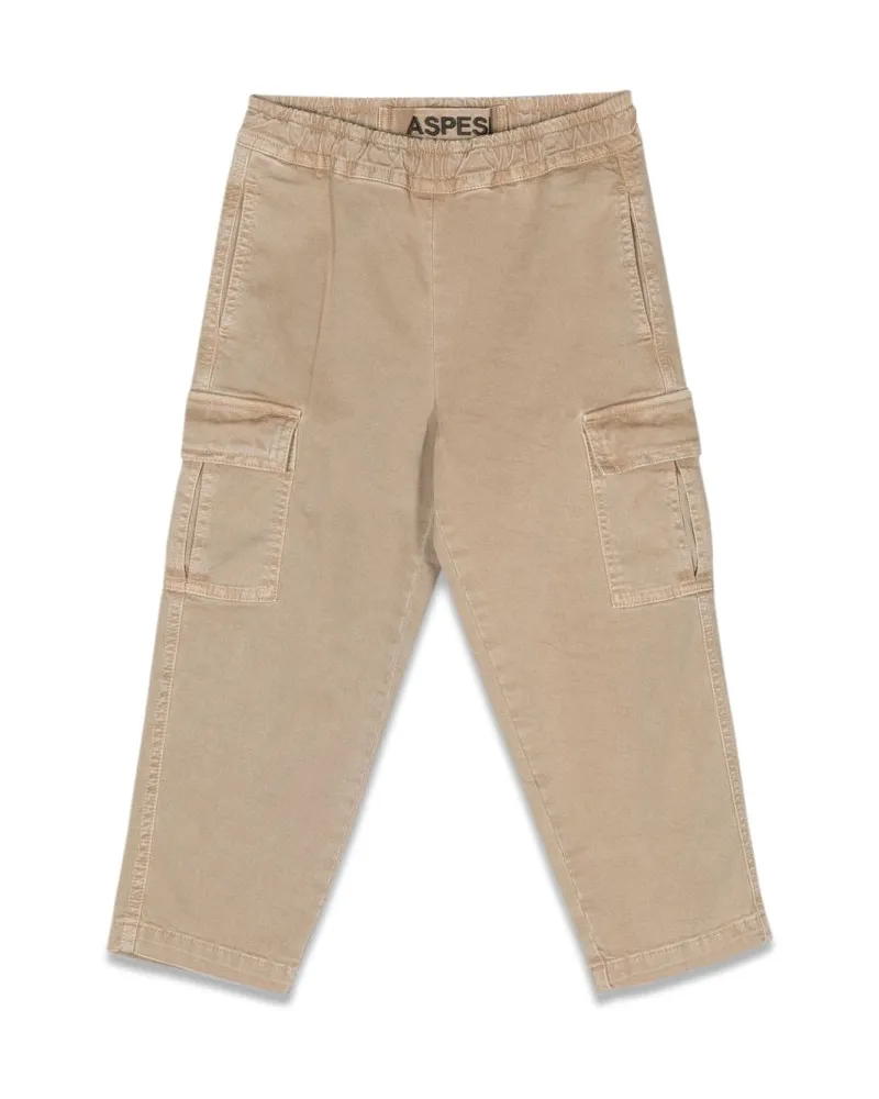 ASPESI hosen mit großen Taschen Beige