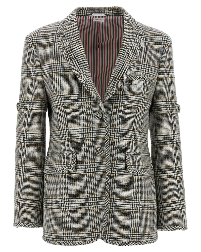 Thom Browne Prince-of-Wales-Blazer White