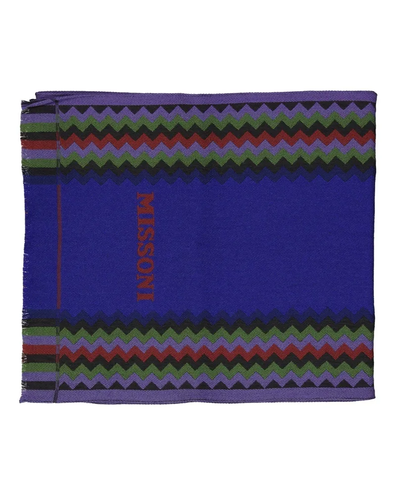 Missoni Missoni Wollschal Blue