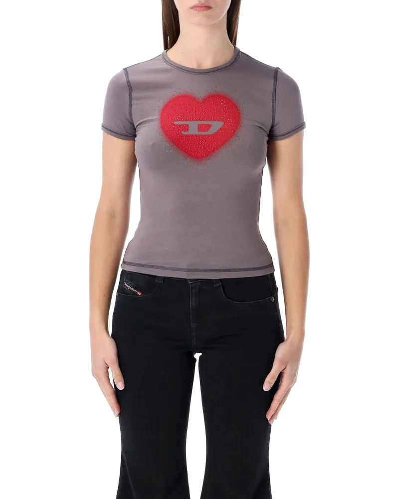 Diesel T-Shirts und Polos Grau Grey