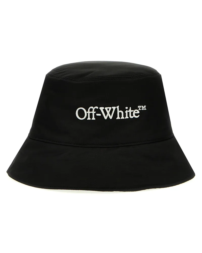 OFF-WHITE Bookish' Eimer Hut White