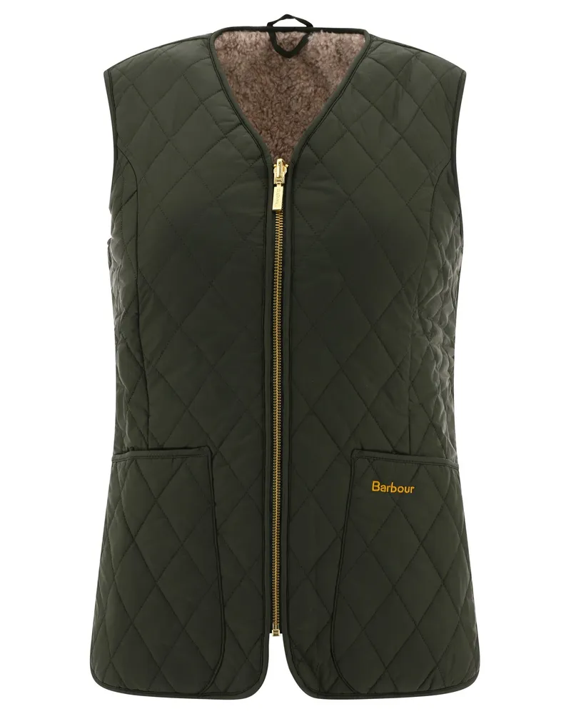 Barbour Markenfield Liner" Westejacke Green