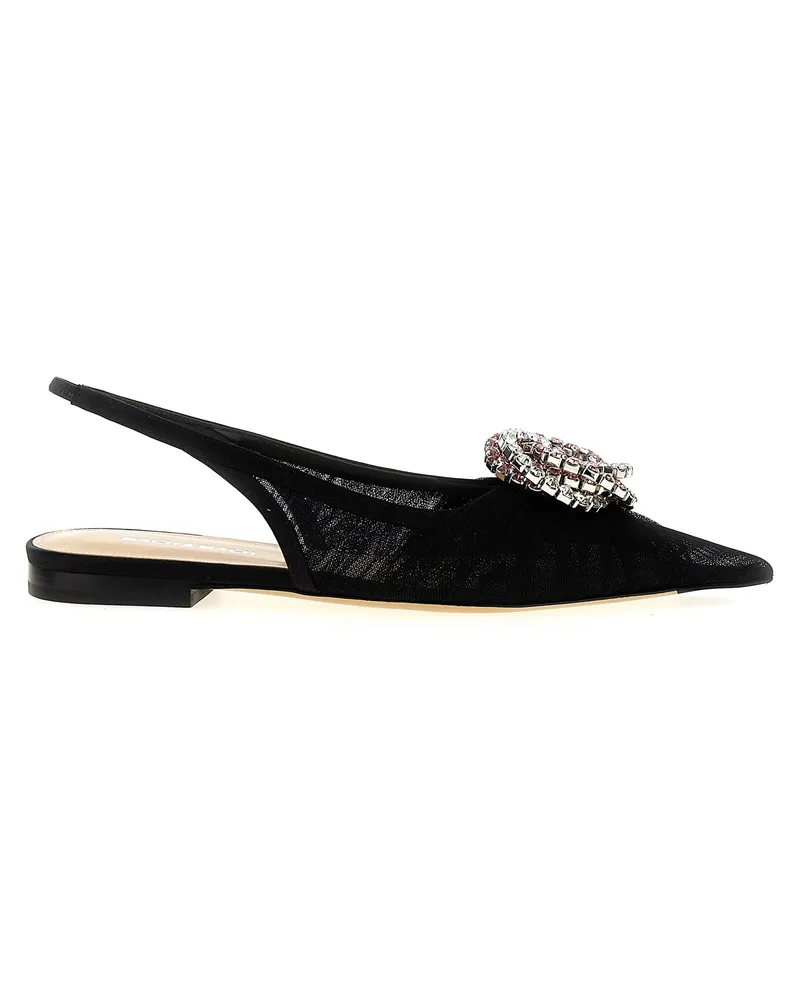 Mach & Mach Galaxy' Slingback Black