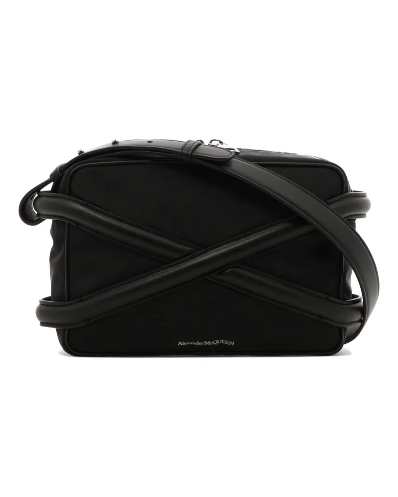 Alexander McQueen Alexander Mc Queen Umhängetasche „Harness Camera Black