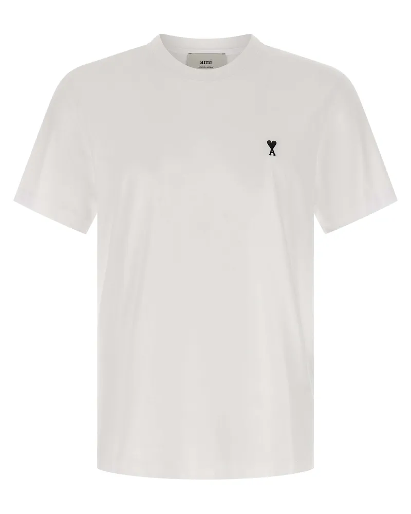 AMI Paris Ami de Coeur' T -Shirt White