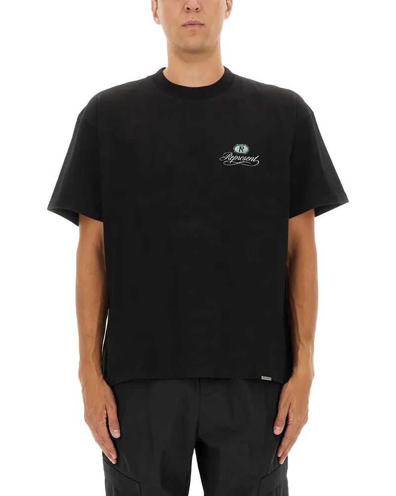 REPRESENT Repräsentieren Sie "Grand Vintage" T -Shirt Black