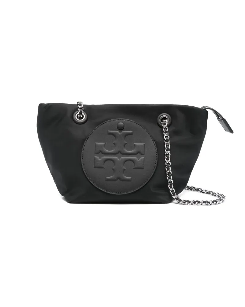 Tory Burch Ella Small Nylon Tote Black