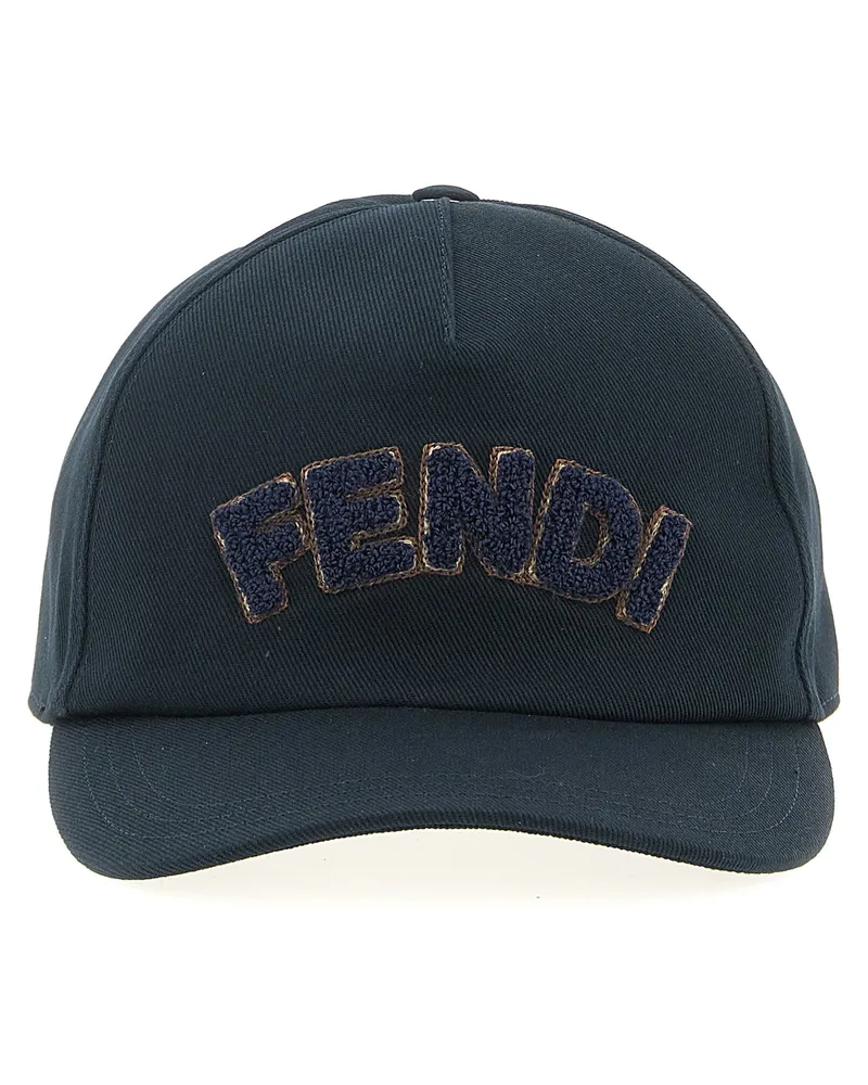 Fendi Fendi Patch Cap Blue