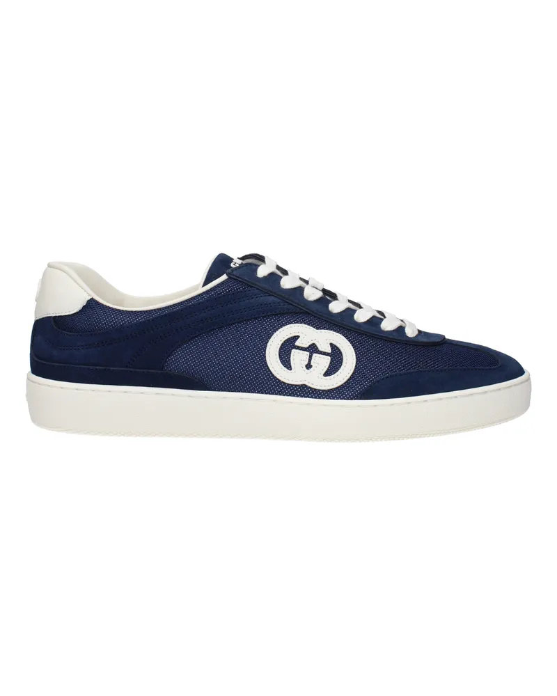 Gucci Sneakers Männer blau und weiß -