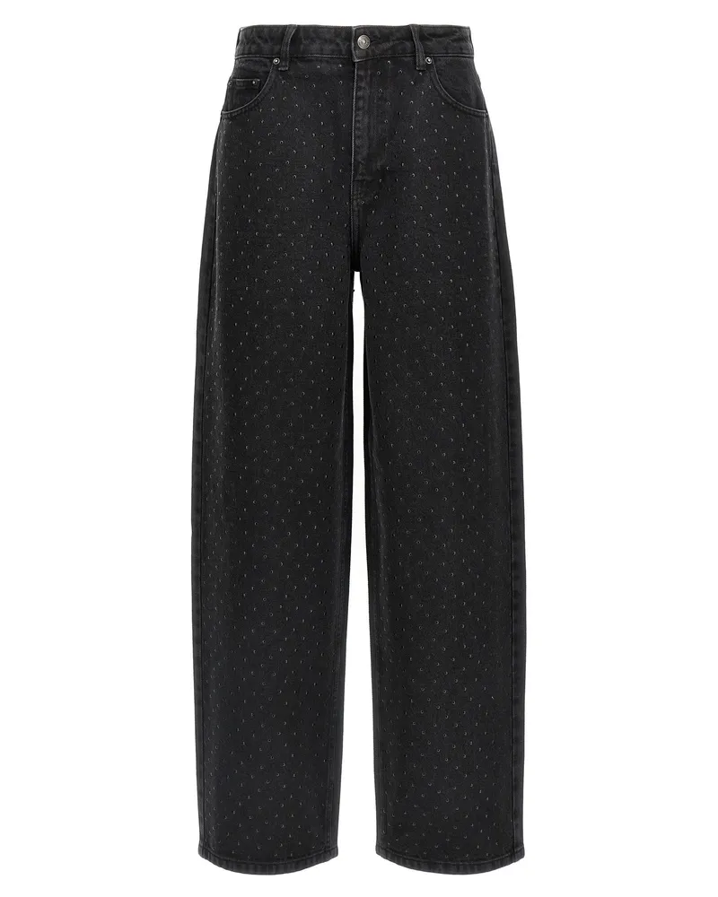 ROTATE Birger Christensen Drehen Sie den Birger Christensen mit Jeans Black