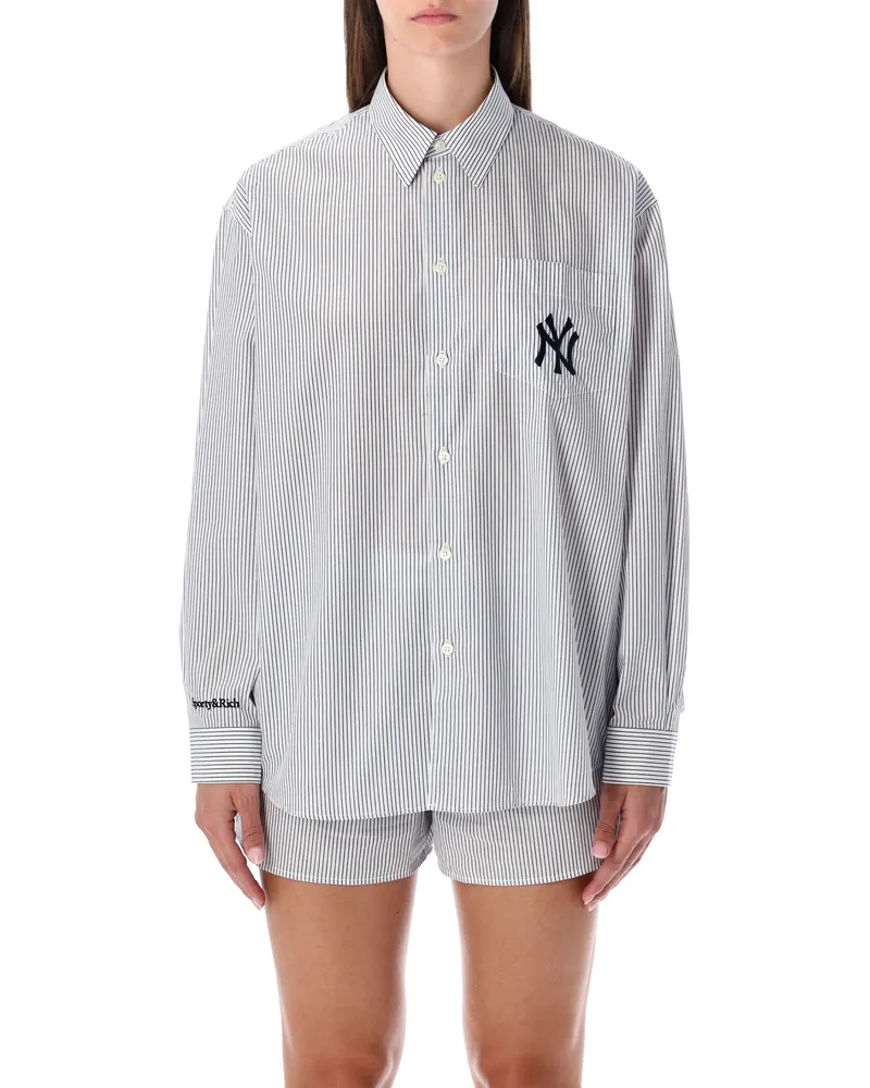 SPORTY & RICH Sportliche und reichhaltige T -Shirts und Polos Navy