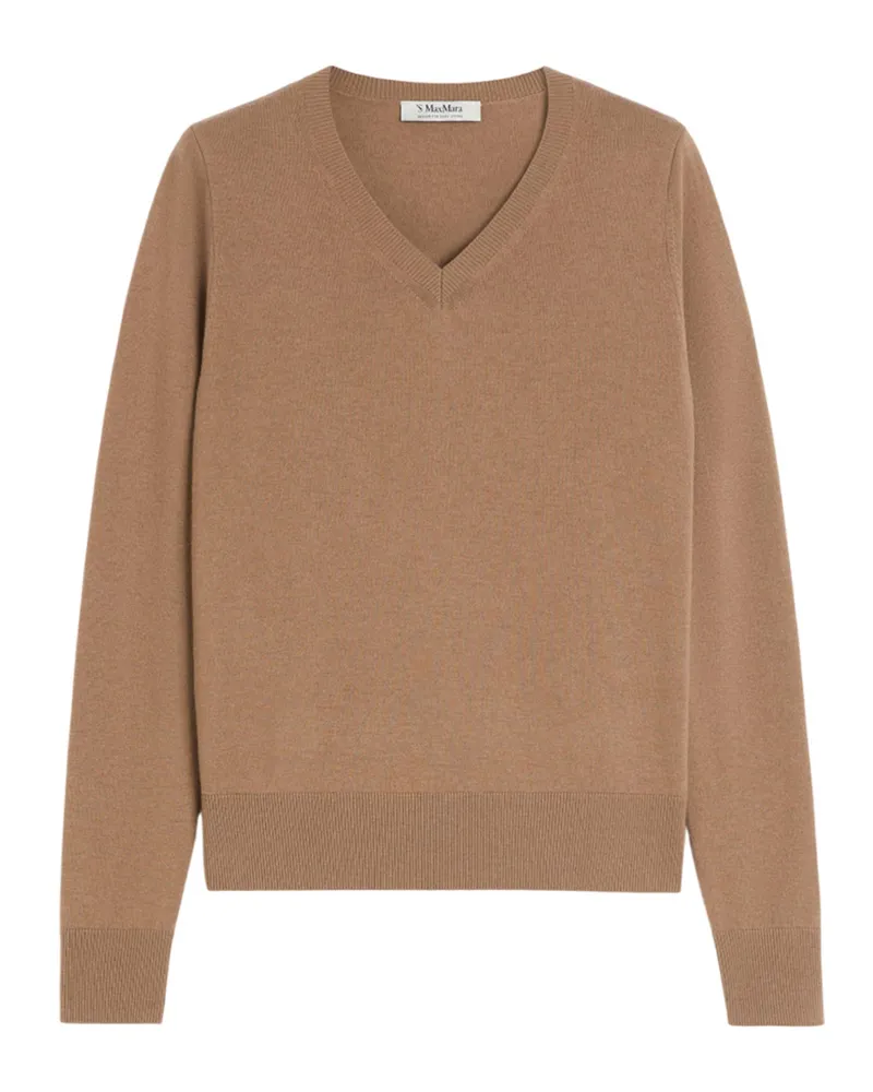 Max Mara Pullover Kamel Camel