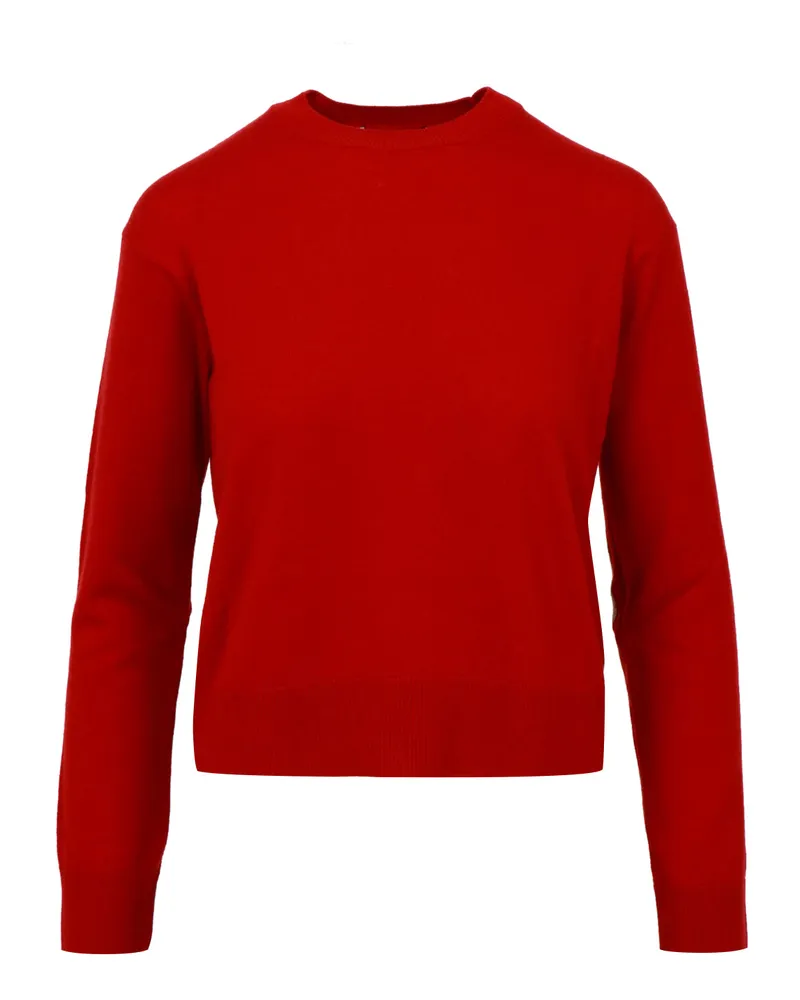 Max Mara Pullover Rot Red