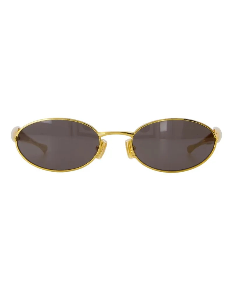 Bottega Veneta Bv1386s Sonnenbrille  Metall Gold Gold