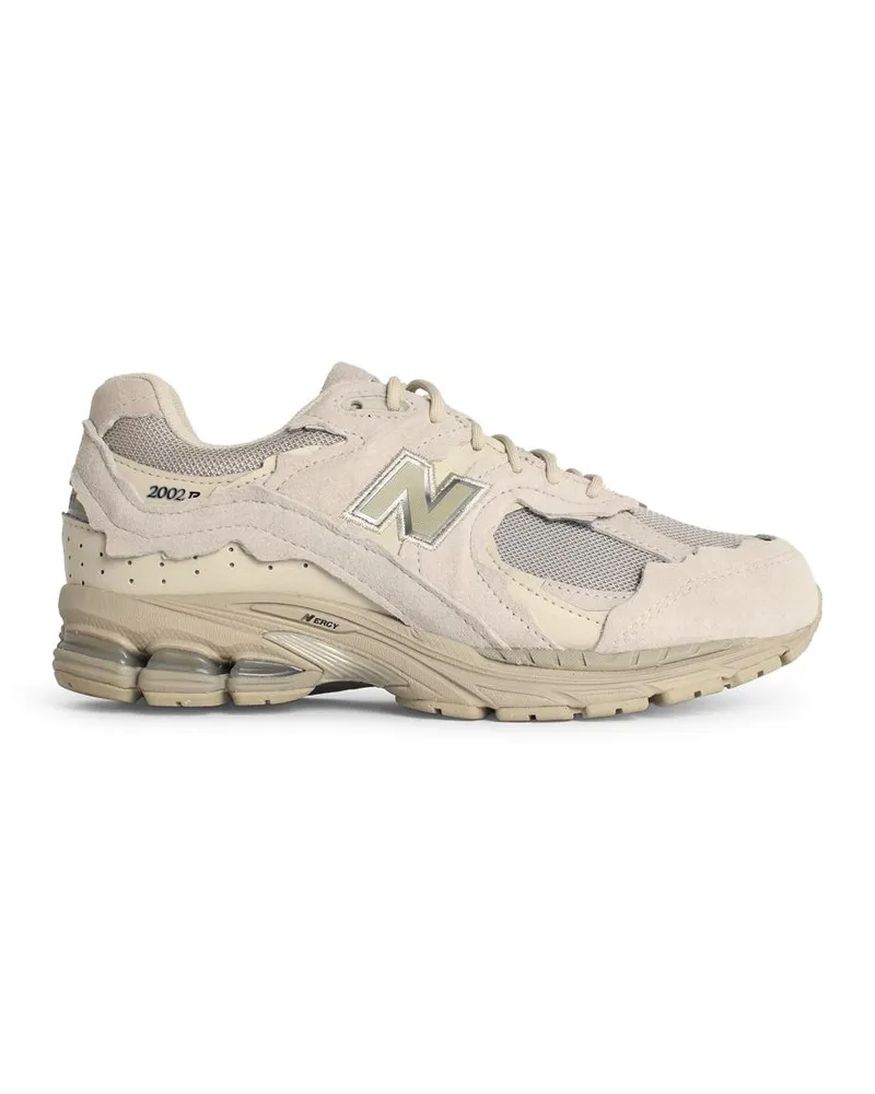 New Balance Neue Balance '2002 R' Sneakers in Mesh und natürliches Wildleder Beige