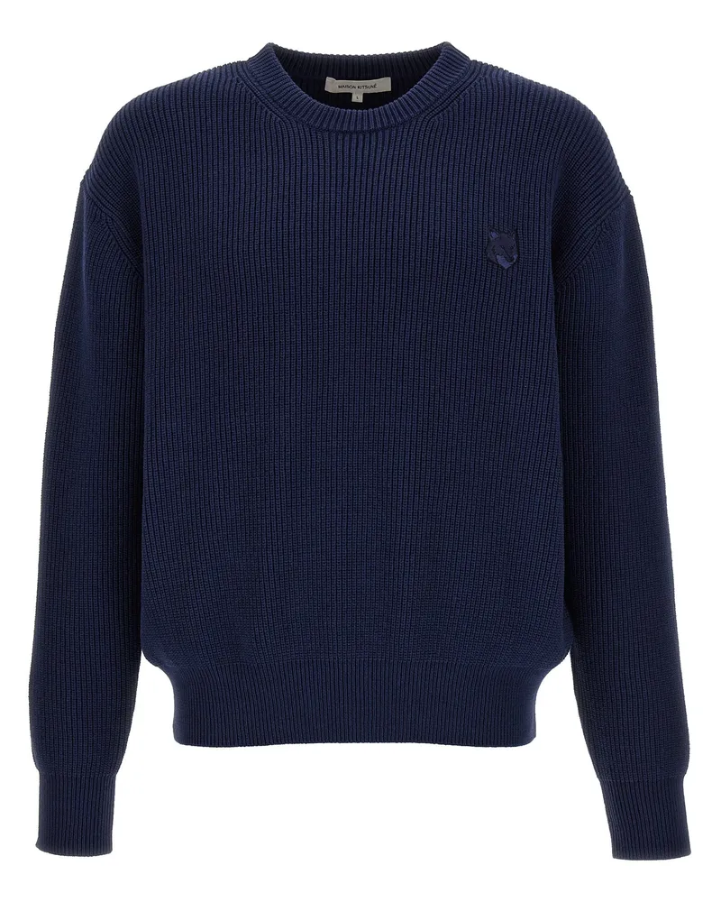Kitsuné Bold Fox Head' Pullover Blue