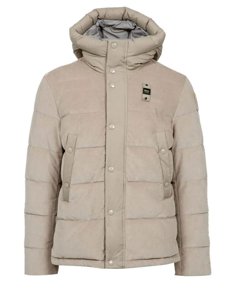 Blauer mäntel Beige Beige