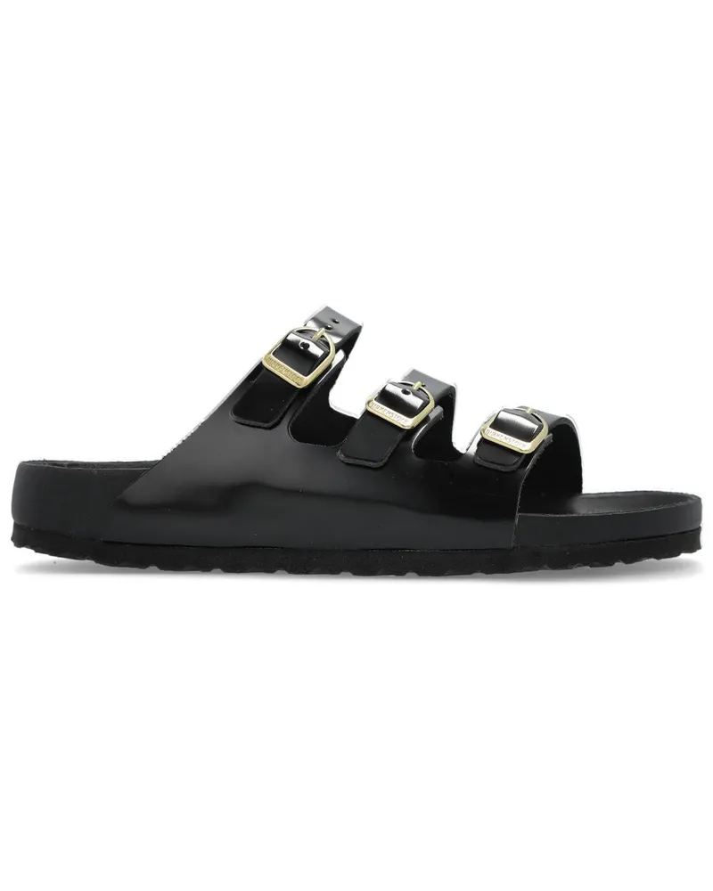 Birkenstock Florida Ledersandalen Black