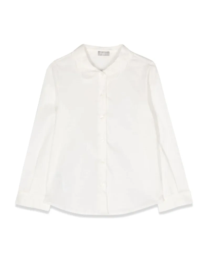 Il Gufo Langarmhemd White