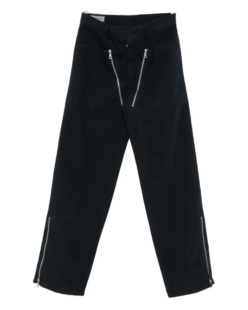Dries van Noten Trocknen van Note Pexior GD SV 2101 M.W. Pants Navy 509	navy