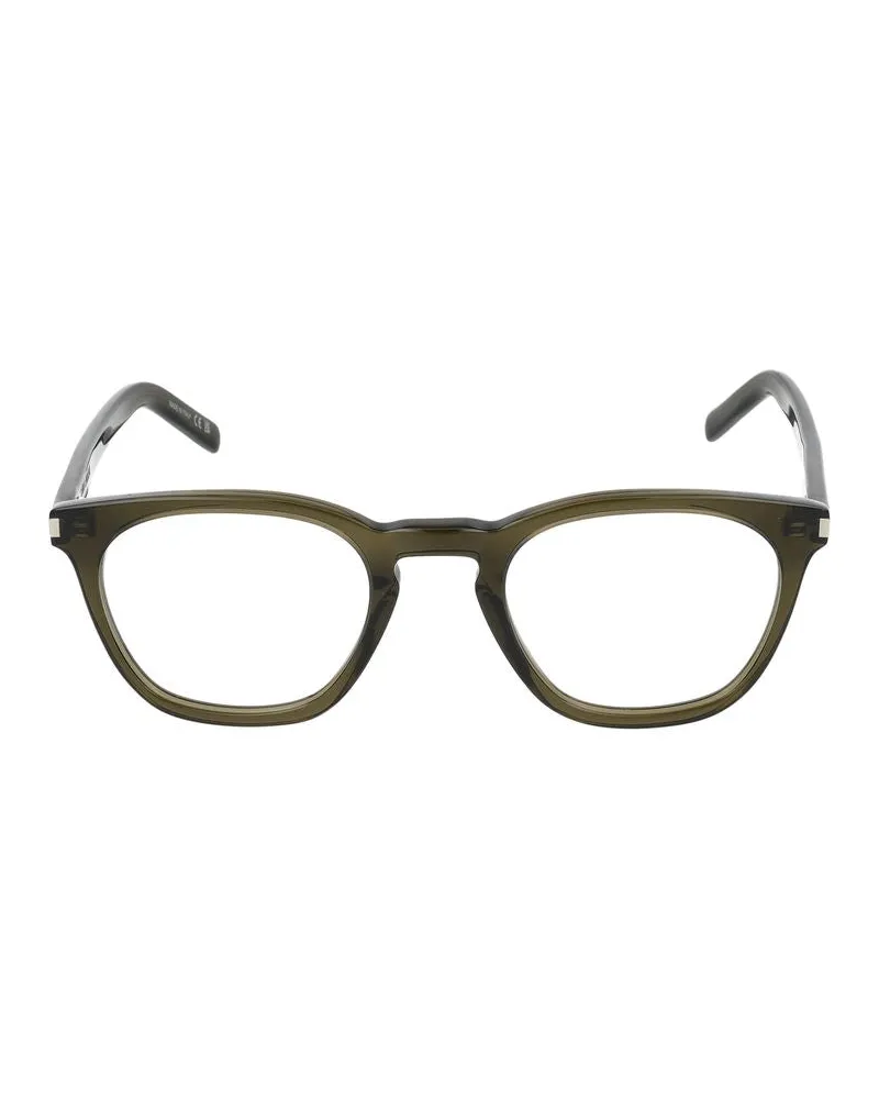 Saint Laurent Sonnenbrille  SL 28 OPT 003 Grüner grün transparent /22/145 003
