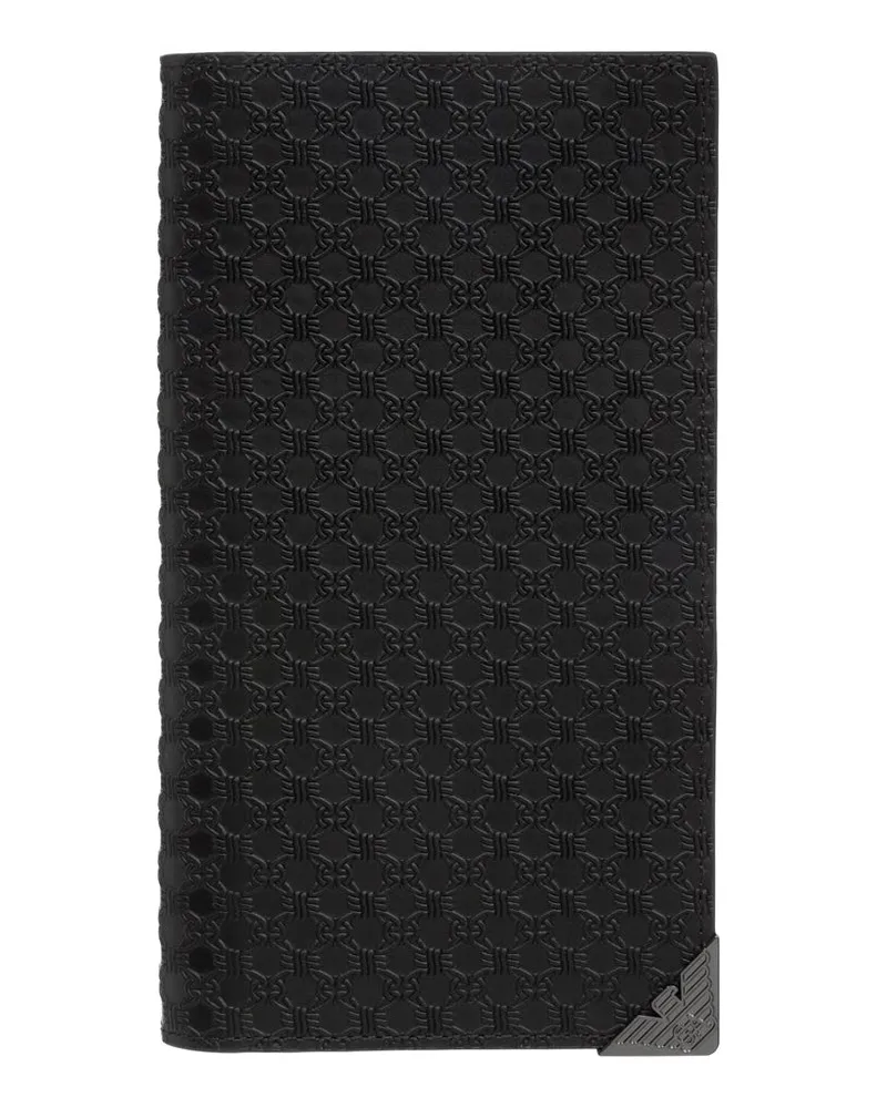 Emporio Armani Brieftaschen schwarz Black