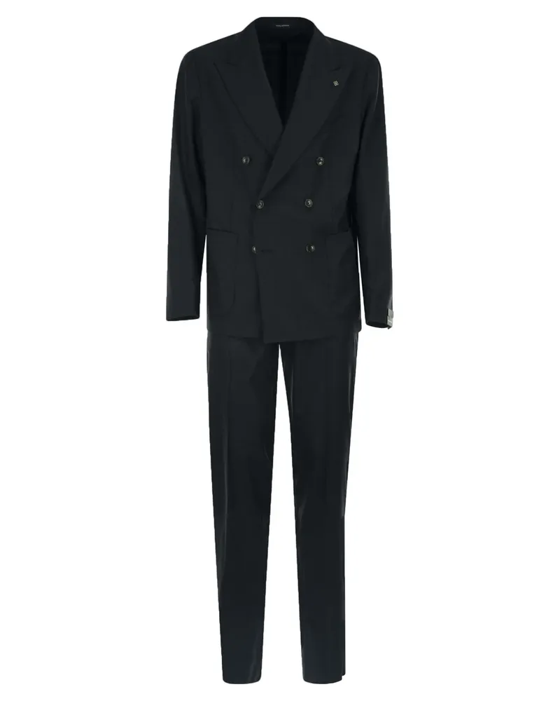 Tagliatore Zweireihiger Anzug aus Wolle und Kaschmir von Blue