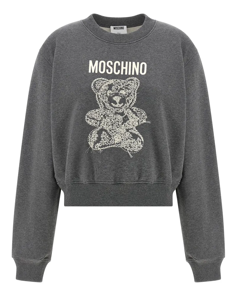 Moschino Moschino Teddy Bear' Sweatshirt Gray