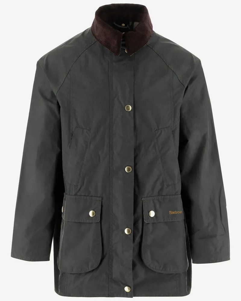 Barbour moderne Beadnell -Baumwolljacke Verde