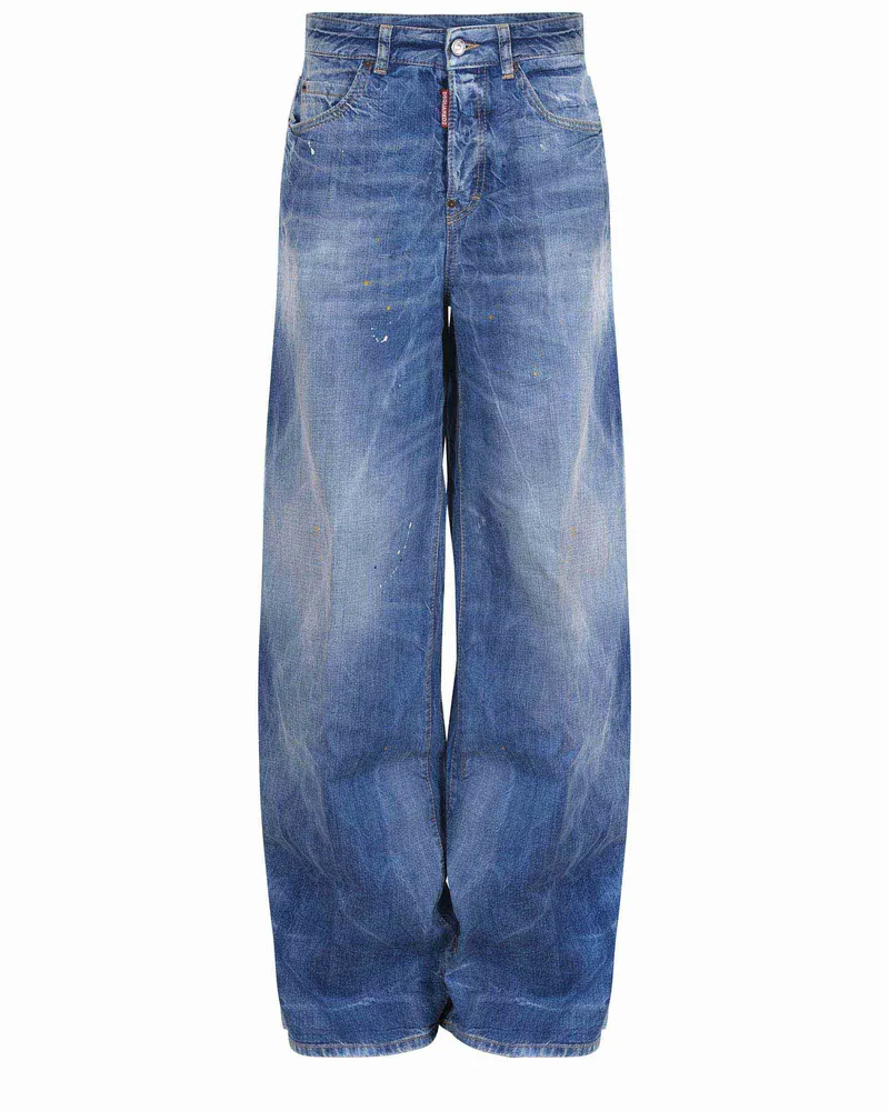 Dsquared2 Traveller Jean" in Denim gemacht Light