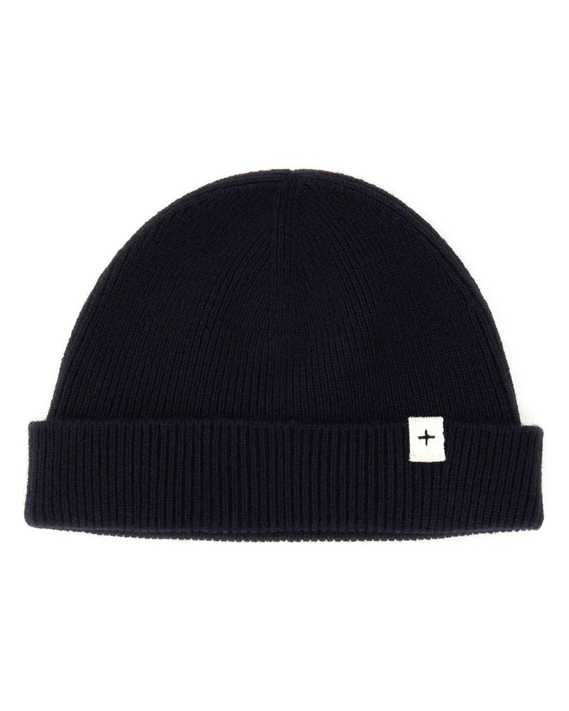 Jil Sander Beanie Hut Blue