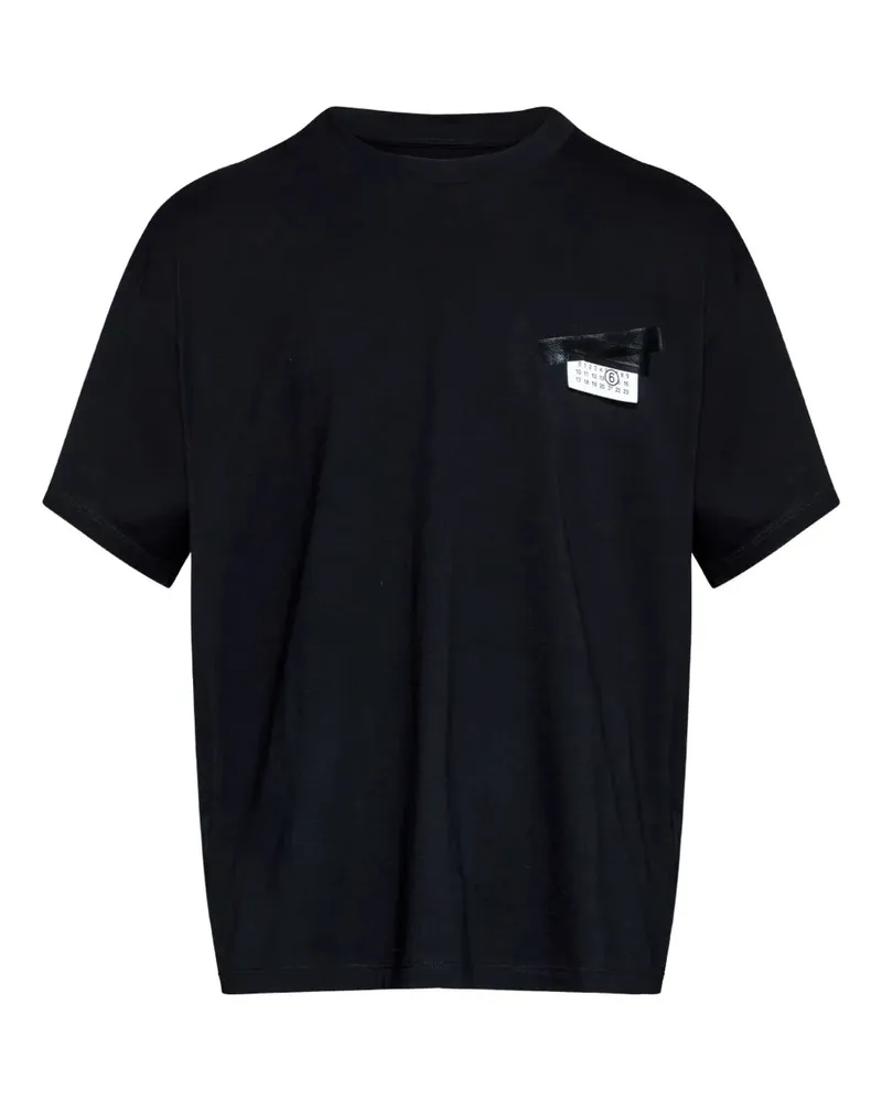 Maison Margiela T -Shirt mit Number Patch 900