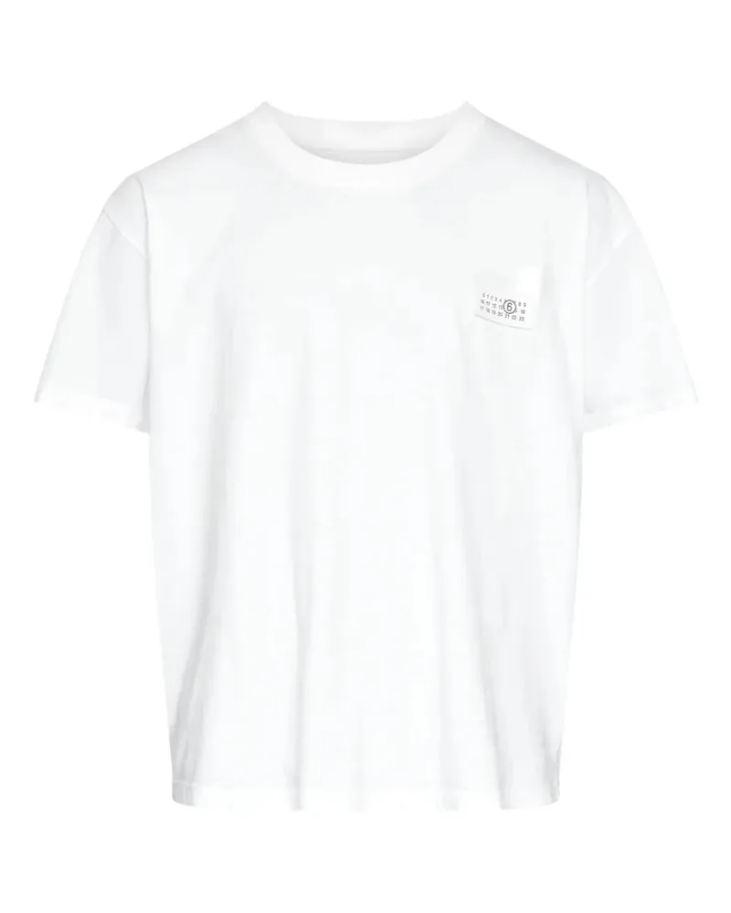 Maison Margiela T -Shirt mit Number Patch 900