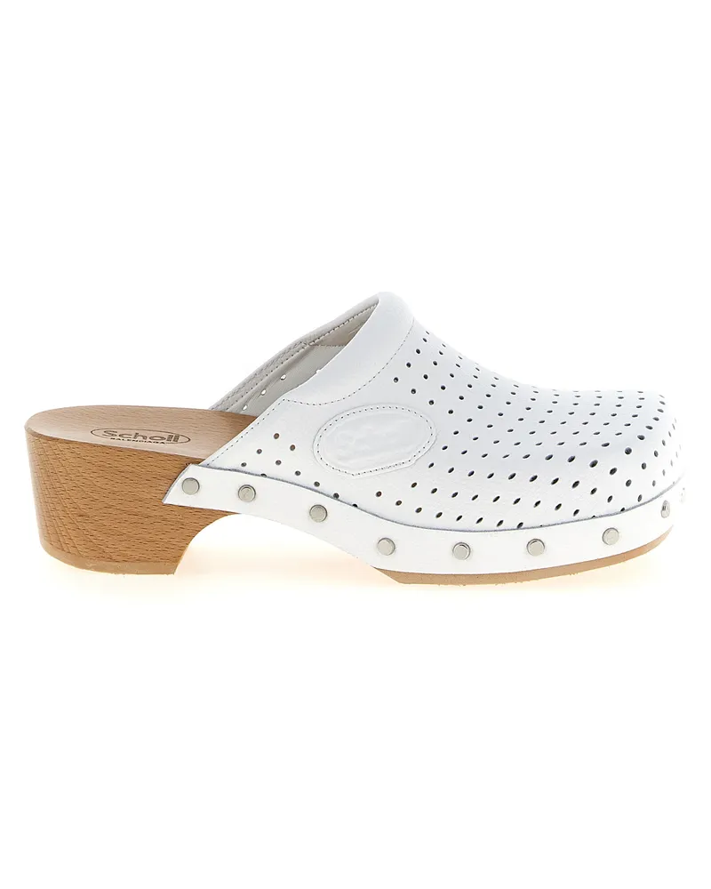 Balenciaga Clog“ X Scholl Sabots White