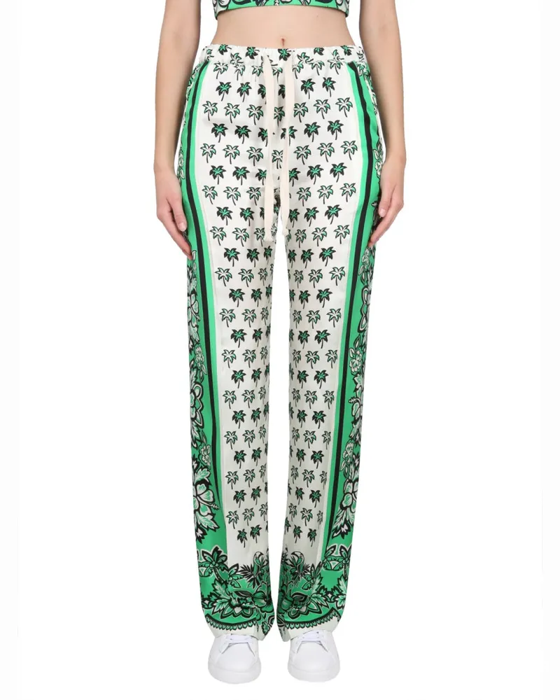 RED Valentino Rote Valentino -Bandana -Druckhosen White