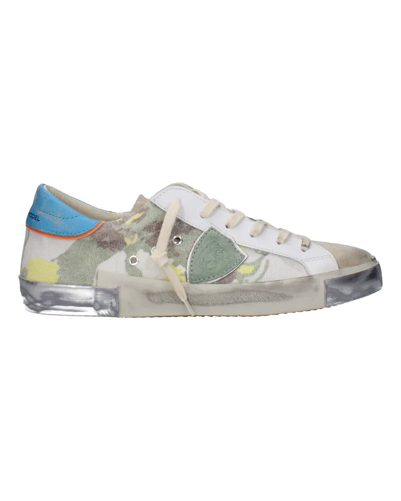 Philippe Model Sneakers PRSX Herren Stoff mehrfarbig/hellblau -