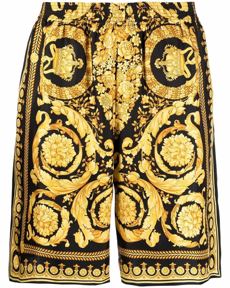 Versace Shorts schwarz Black