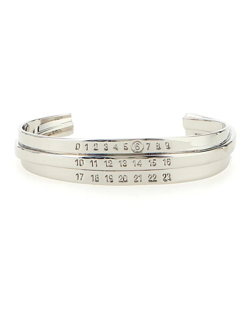 Maison Margiela numerisches' Armband Silver