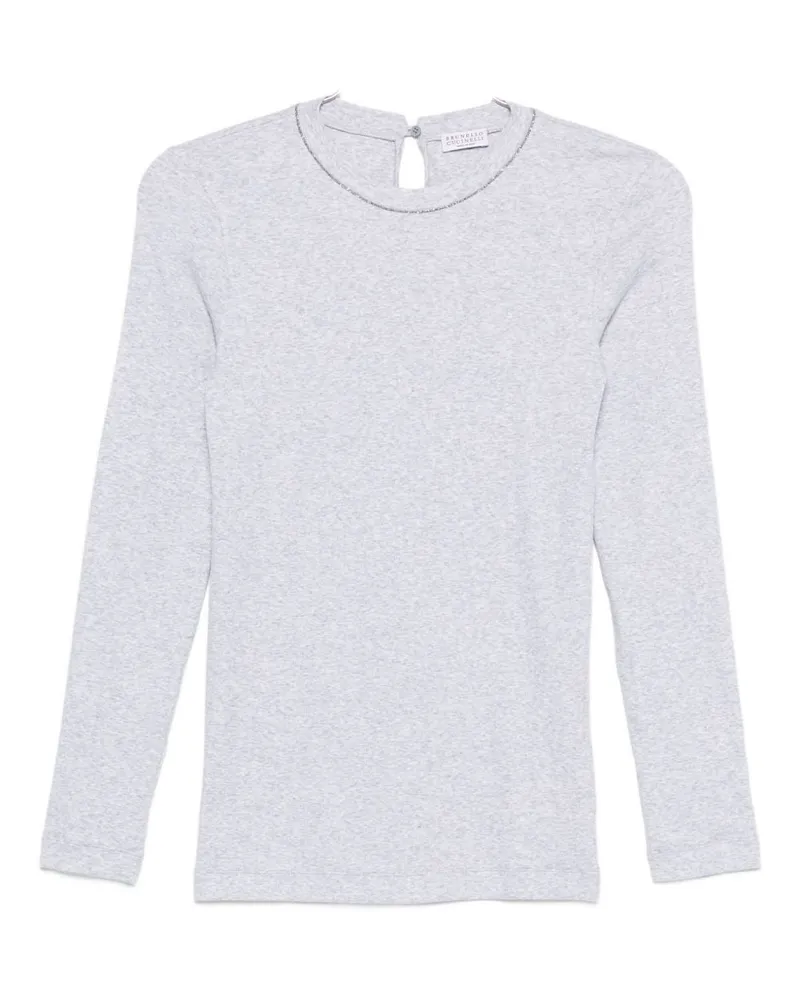 Brunello Cucinelli Crewneck -Pullover Grey