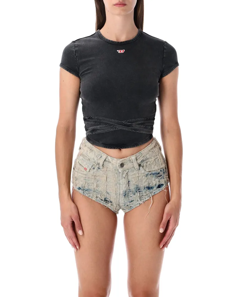Diesel T -Shirts und Polos Black