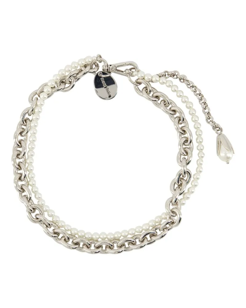 Simone Rocha Perle & Ketten Halskette  Perle Silber Silber