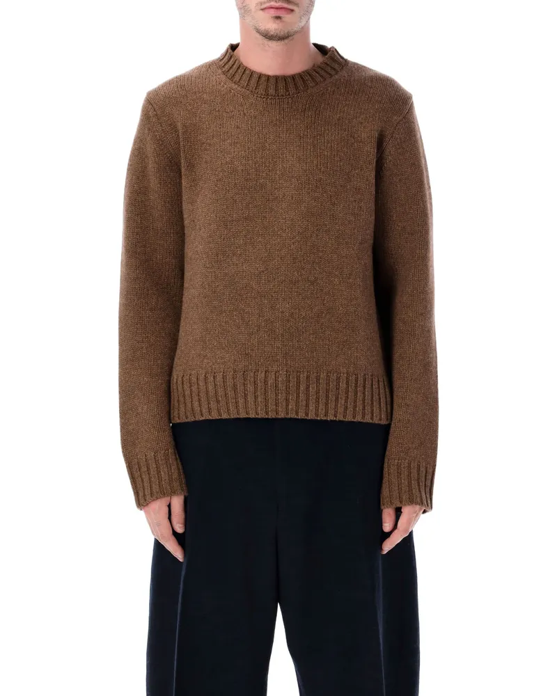 Studio Nicholson Pullover Braun Brown