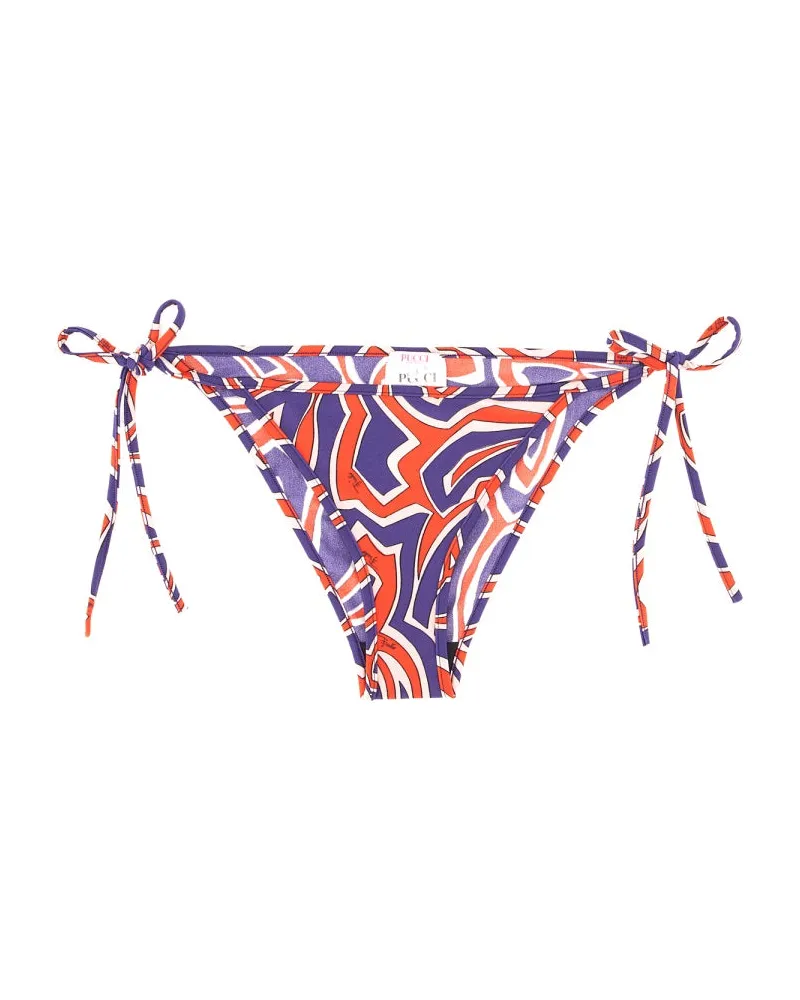 Emilio Pucci Labyrinth -Print -Bikini -Boden Multicolour