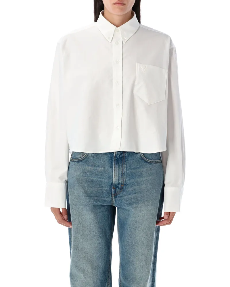 AMI Paris T -Shirts und Polos weiß White
