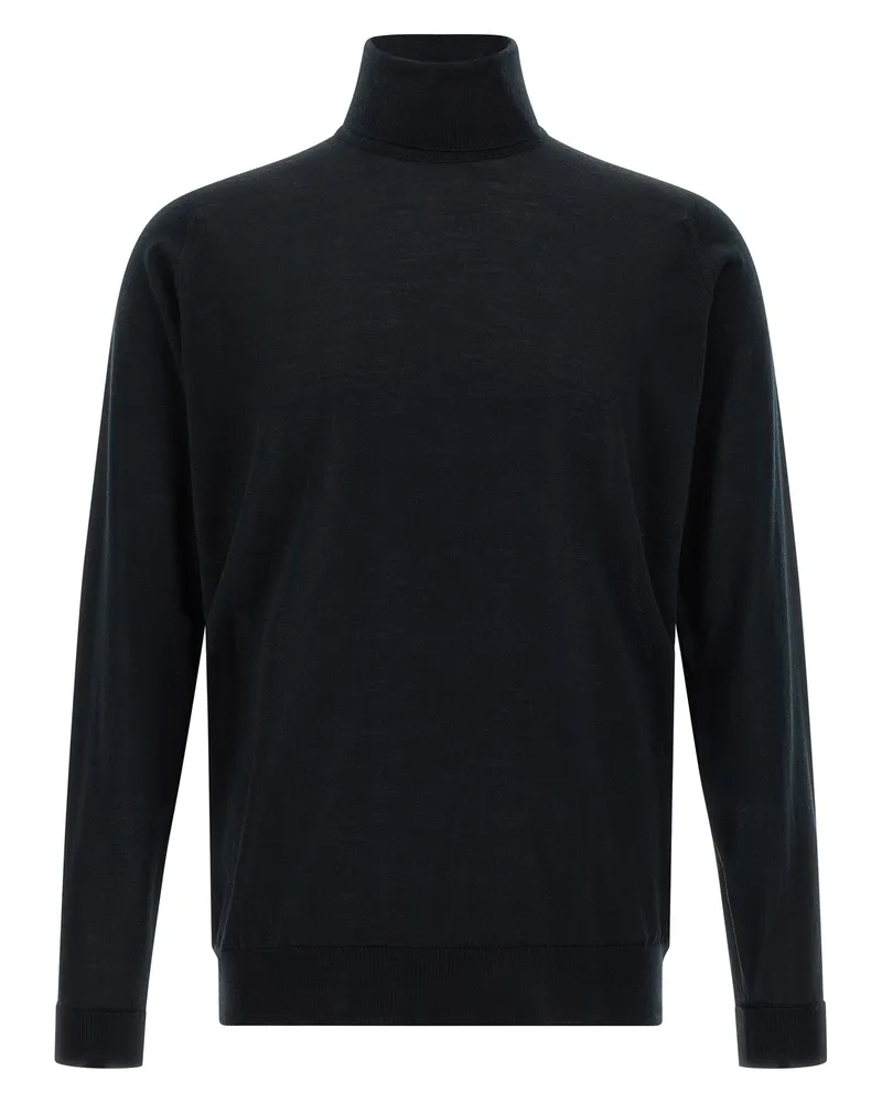 John Smedley Richards' Pullover Black