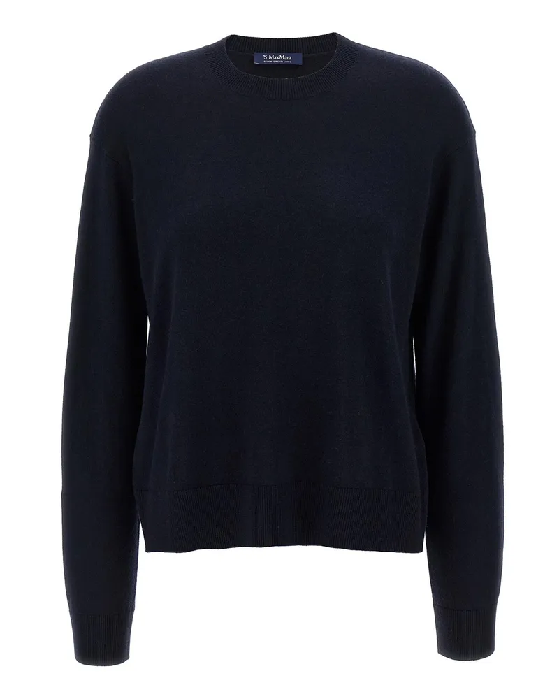 Max Mara Pullover Blu